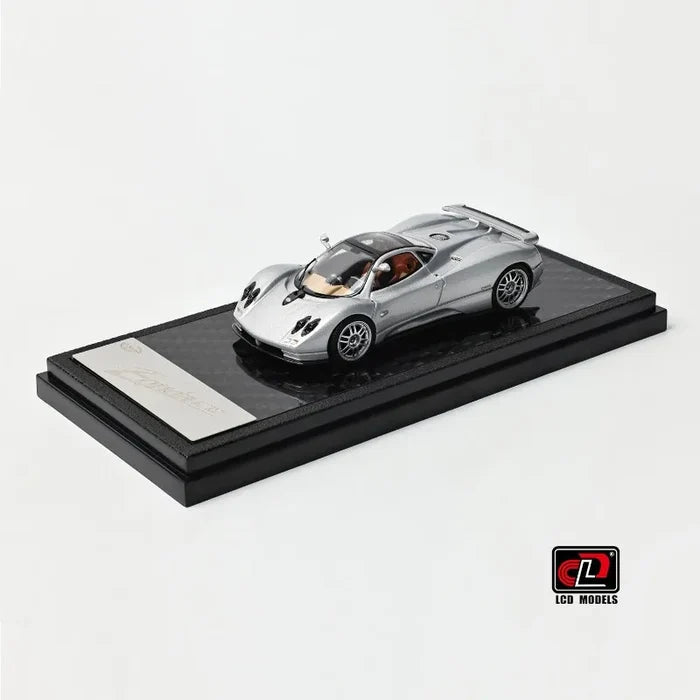 LCD 1:64 Pagani Zonda - The Pagani Zonda C12, an injection-molded alloy car model, an adult collection piece.