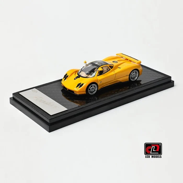 LCD 1:64 Pagani Zonda - The Pagani Zonda C12, an injection-molded alloy car model, an adult collection piece.