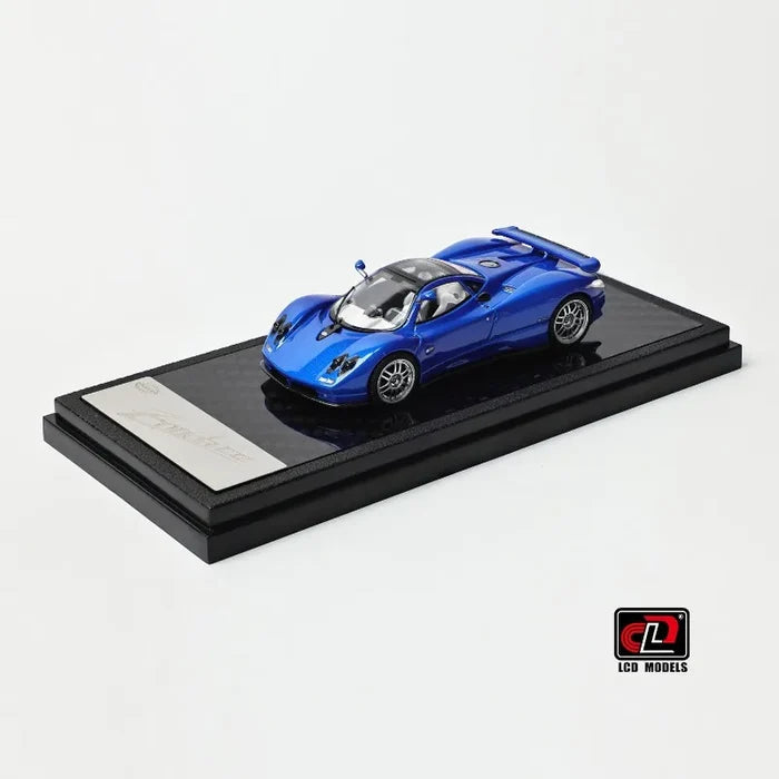LCD 1:64 Pagani Zonda - The Pagani Zonda C12, an injection-molded alloy car model, an adult collection piece.