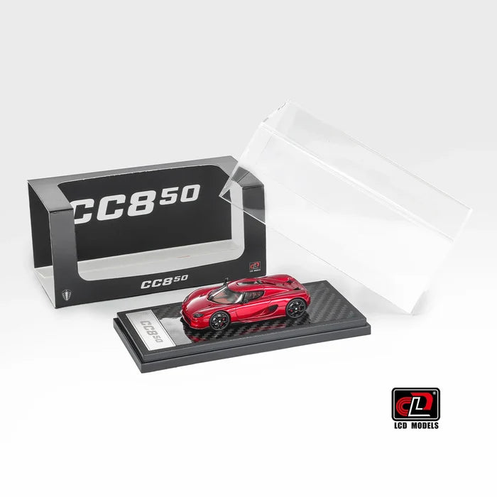 LCD  1:64 scale new Koenigsegg CC850 car model static display piece holiday gift collection