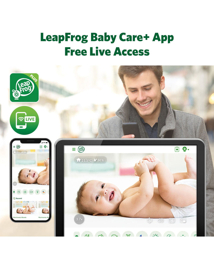 Leapfrog Baby Monitors LeapFrog LF4915HD 5 Inch Wi-Fi  Pan & Tilt Monitor & Floorstands