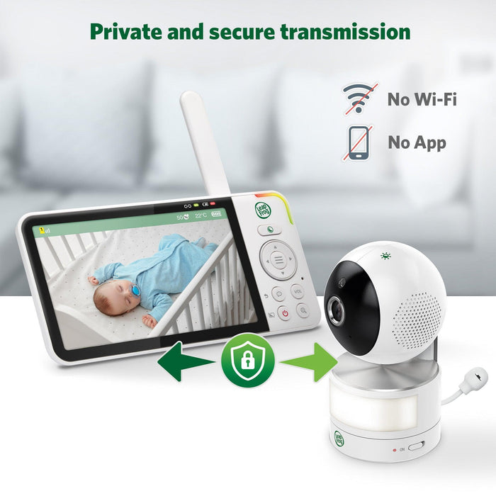Leapfrog Baby Monitors LeapFrog LF915HD 5 Inch Video Baby Monitor & Floorstand - White