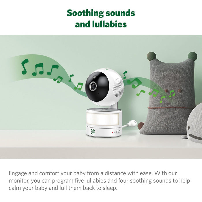 Leapfrog Baby Monitors LeapFrog LF915HD 5 Inch Video Baby Monitor & Floorstand - White