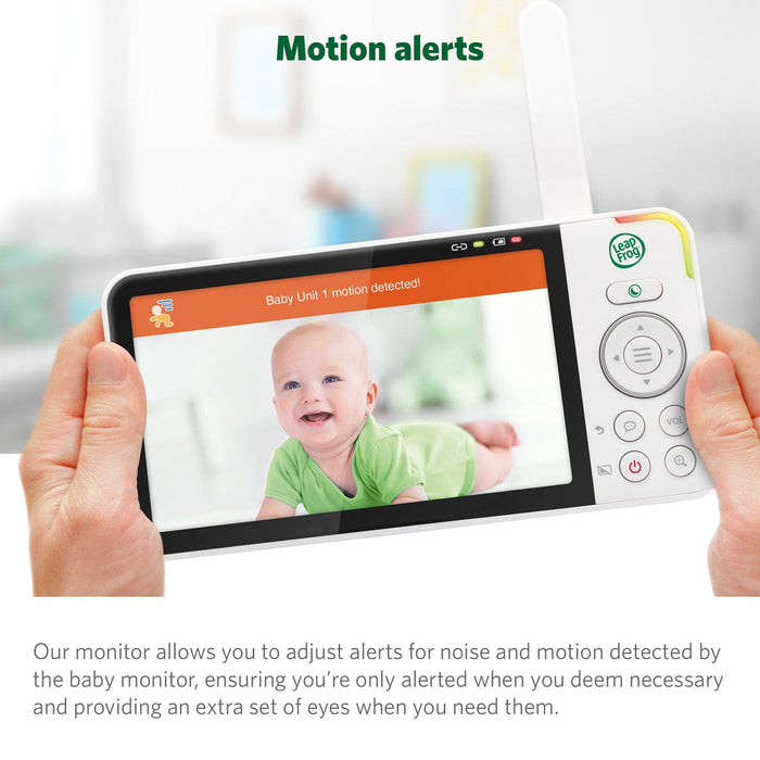 Leapfrog Baby Monitors LeapFrog LF915HD 5 Inch Video Baby Monitor & Floorstand - White