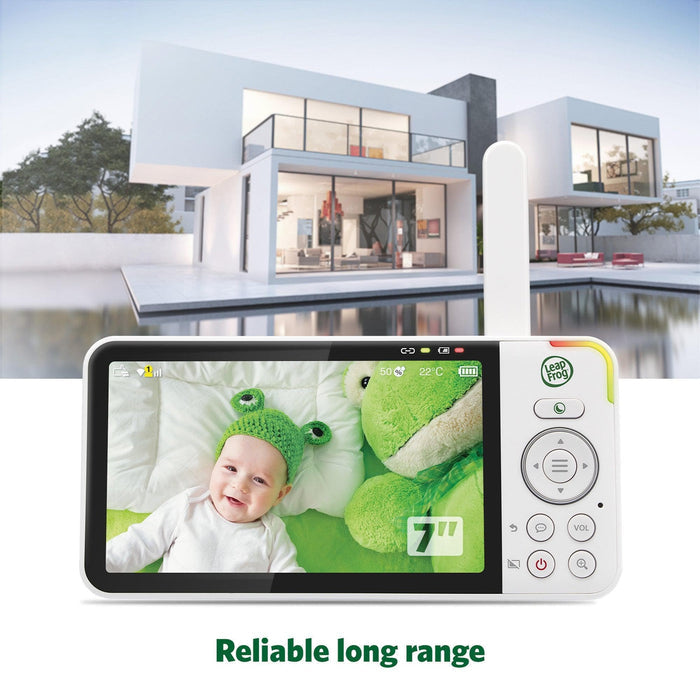 Leapfrog Baby Monitors LeapFrog LF920HD 7 Inch Video Baby Monitor & Floorstand - White