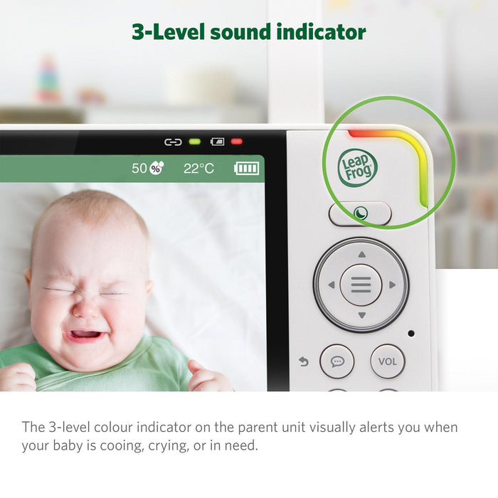 Leapfrog Baby Monitors LeapFrog LF920HD 7 Inch Video Baby Monitor & Floorstand - White