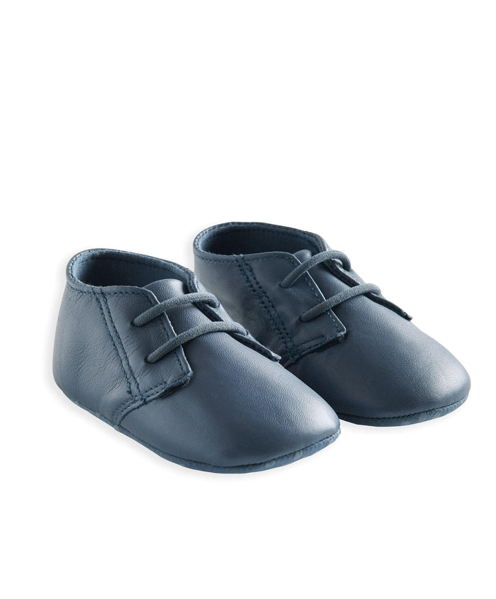 Mamas & Papas Shoes & Booties Leather Pram Shoes - Blue