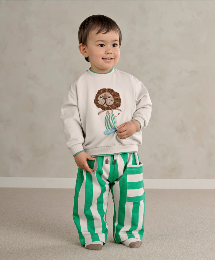 Mamas & Papas Jumpers & Knitwear Lion Boucle Sweatshirt
