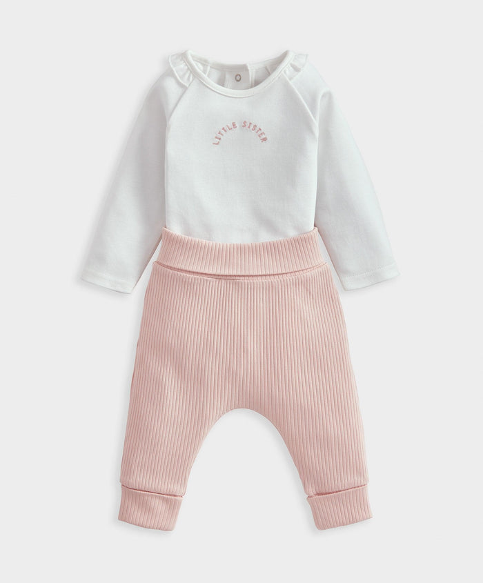 Mamas & Papas Little Sister Bodysuit & Leggings Set