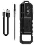 Meat Thermometer with Ultra-Thin Single Probe for Monitoring