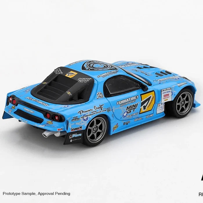 MINIGT TMS 1195 1:64 Souvenir MAZDA RX7 2025 D1GP Diecast Model Car