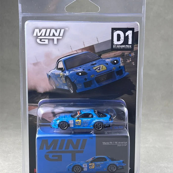 MINIGT TMS 1195 1:64 Souvenir MAZDA RX7 2025 D1GP Diecast Model Car