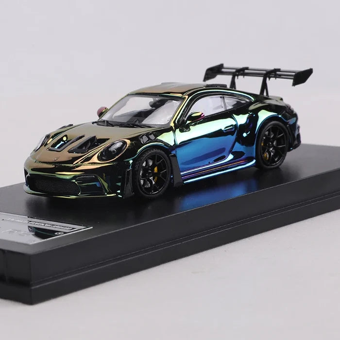 MJ 1:64  911 GT3 RS Die-cast alloy simulation car model toy