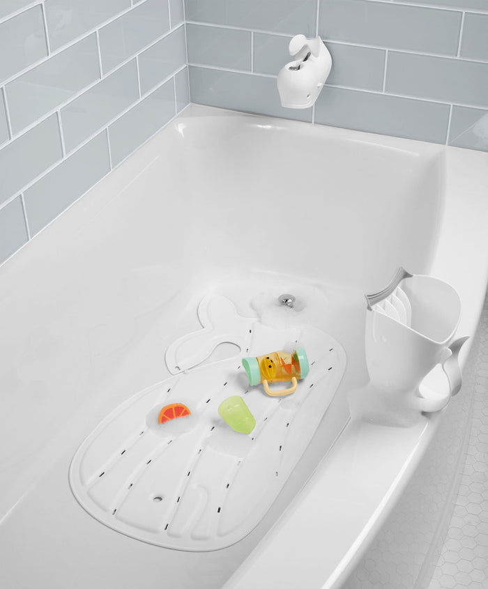 Skip Hop Baths Moby Bath Mat- White