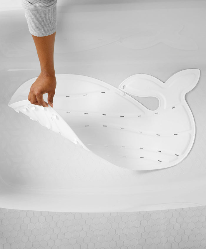 Skip Hop Baths Moby Bath Mat- White