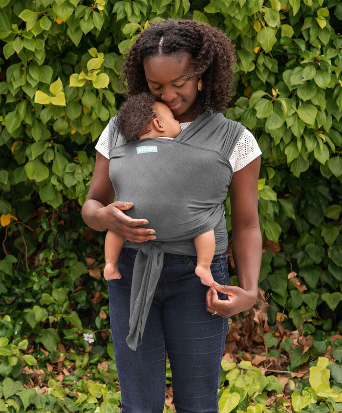 Moby Baby Carriers Moby Elements Wrap Baby Carrier - Asphalt