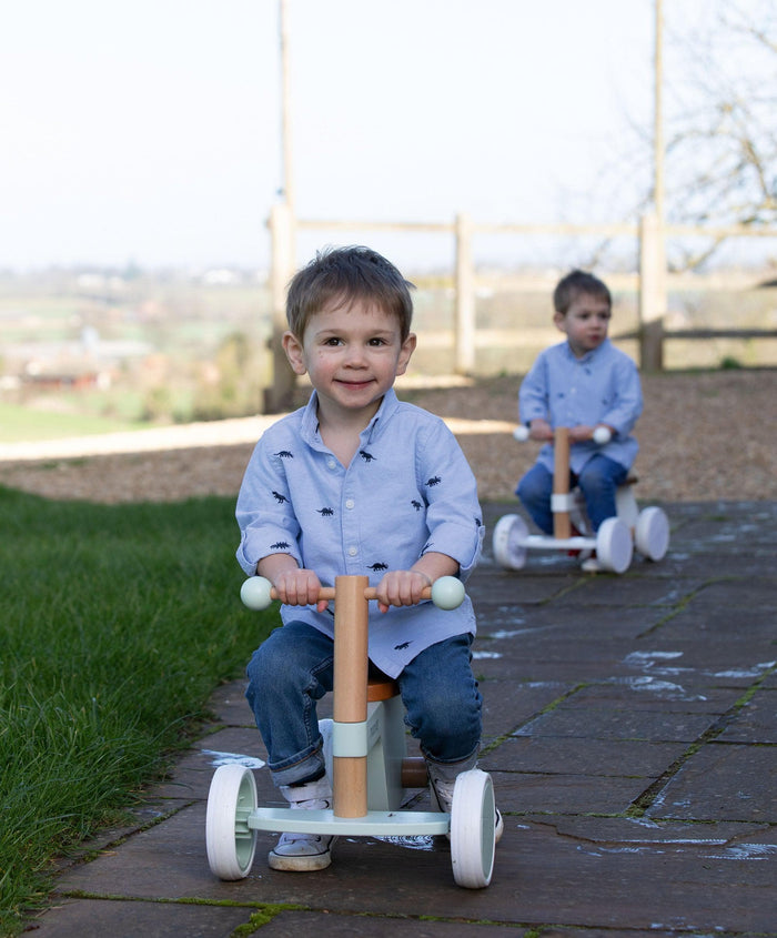 Moover Ride on Toy Moover Bike (4-Wheel) - Pink