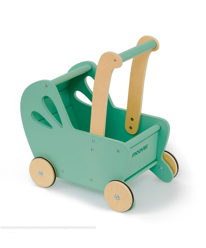 Moover Eco Friendly & Wooden Toys Moover Essential Flatpacked Pram - Green