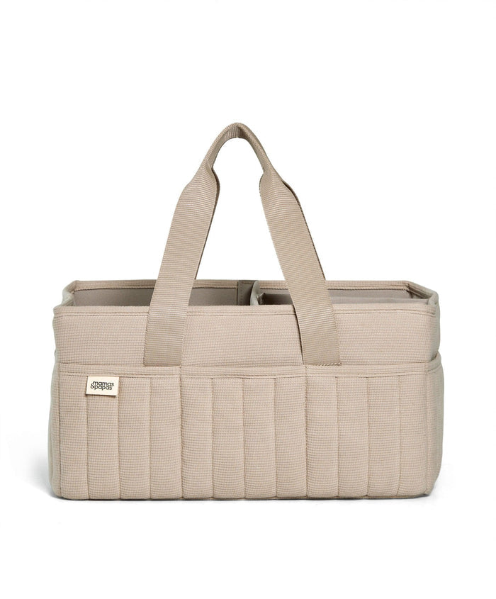 Mamas & Papas Nappy Caddy - Cashmere Waffle