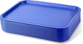 New Star Foodservice Fast Food Tray, Blue, 14 x 18 Inch, Set of 12