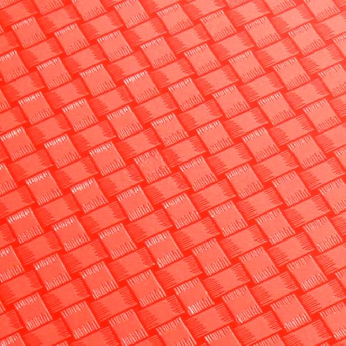 New Star Foodservice Fast Food Tray, Red, 10 x 14 Inch, Set of 12