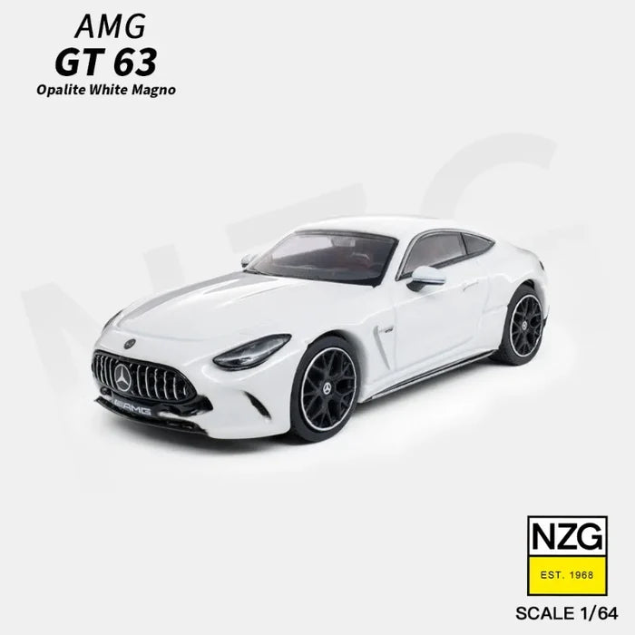 NZG KILO 1:64 Scale AMG GT63 Diecast Model Car, Premium Metal Sports Car Replica for Collectors