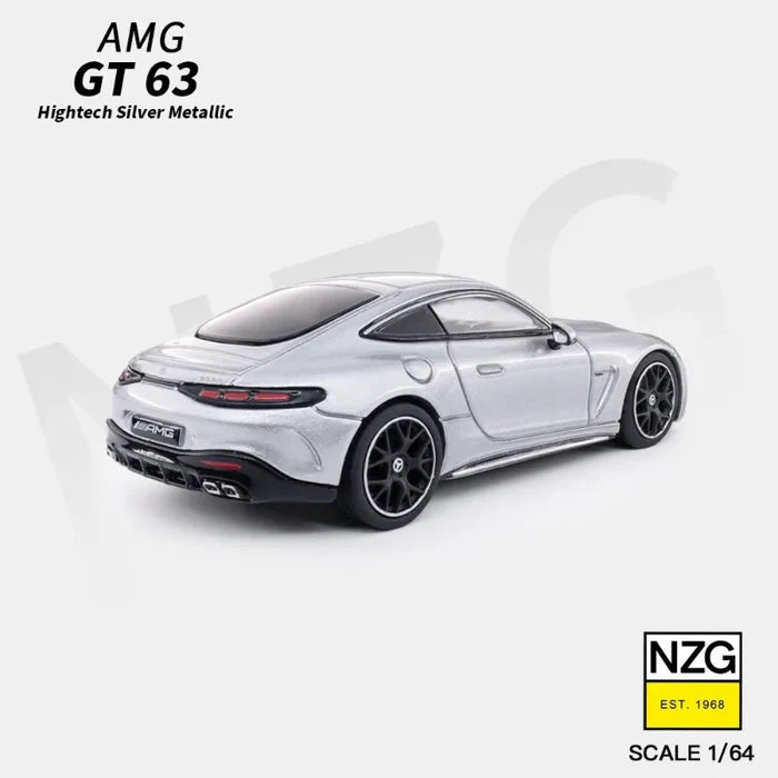 NZG KILO 1:64 Scale AMG GT63 Diecast Model Car, Premium Metal Sports Car Replica for Collectors
