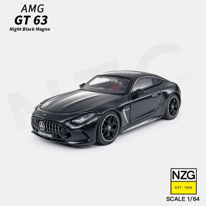 NZG KILO 1:64 Scale AMG GT63 Diecast Model Car, Premium Metal Sports Car Replica for Collectors