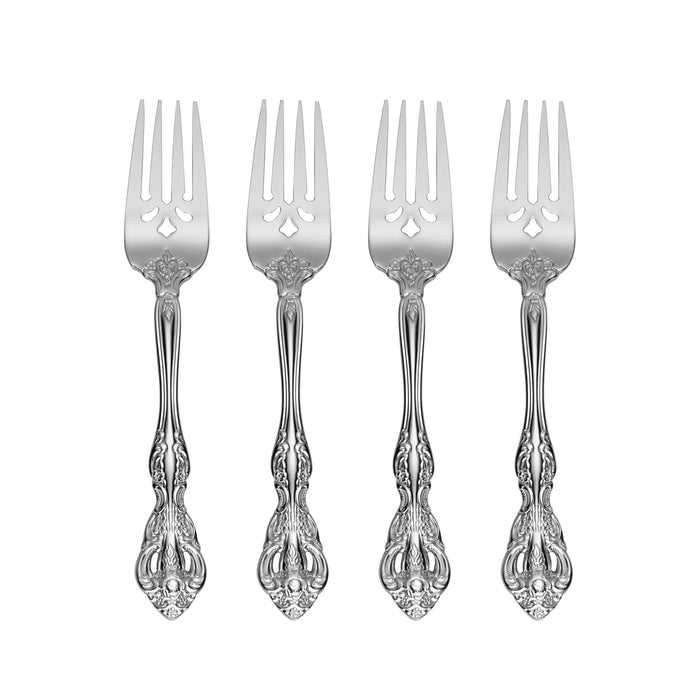 Oneida Michelangelo Dinner Forks Silverware Set for 4, Flatware