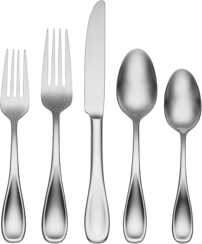 Oneida Voss 20-Piece 18/0 Silverware Set for 4, Flatware