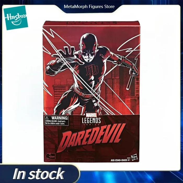 Original Hasbro Marvel Legends Series Daredevil Anime Figure Model Collection Toy