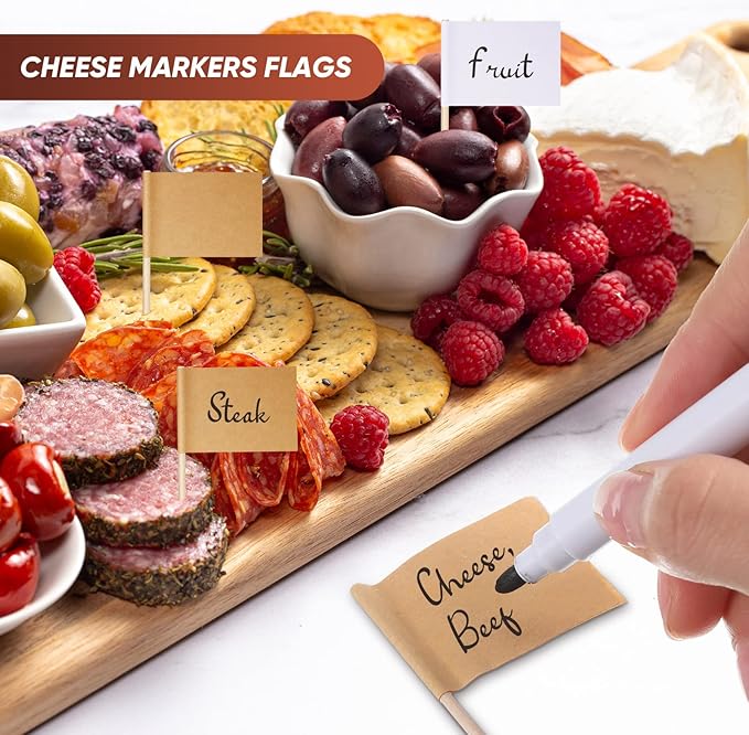 Patelai 35 Pcs Charcuterie Board Utensils Cheese Spreader Knife Set