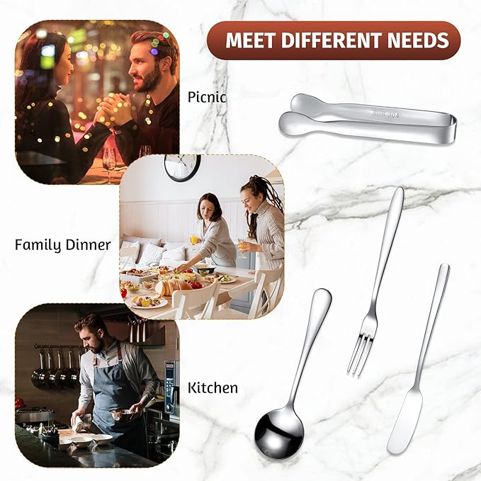 Patelai 35 Pcs Charcuterie Board Utensils Cheese Spreader Knife Set