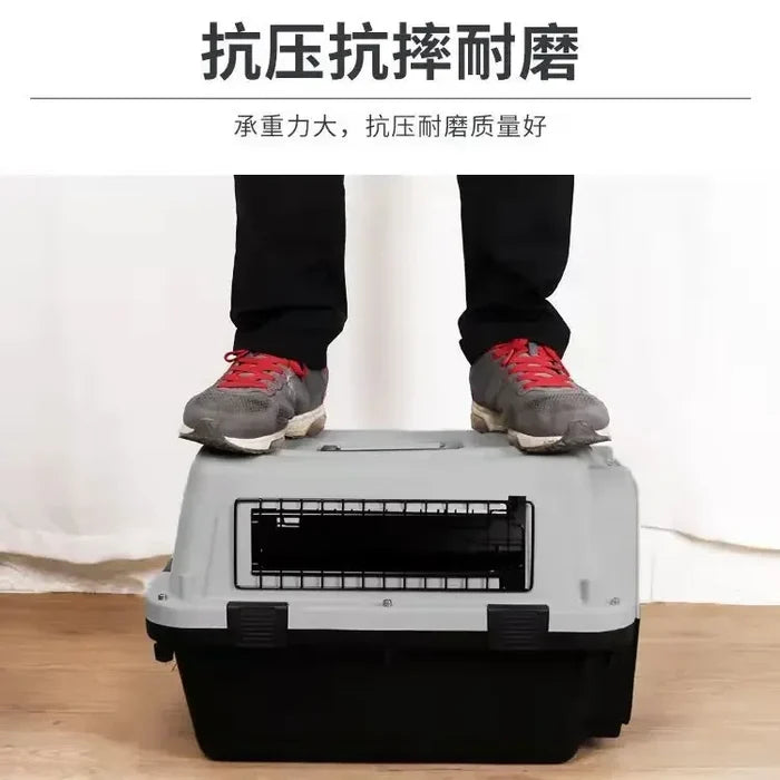 Pet Air Box Pet Transport Air Box Cat Cage Cat Portable To Go Out of The Vehicle Space Capsule
