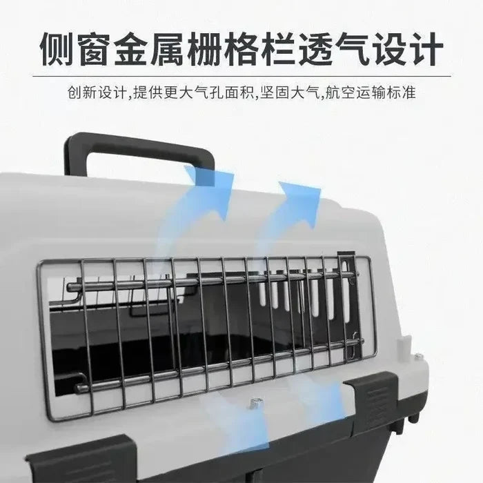 Pet Air Box Pet Transport Air Box Cat Cage Cat Portable To Go Out of The Vehicle Space Capsule