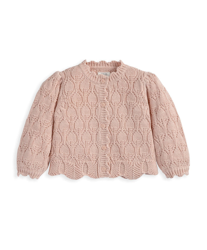Mamas & Papas Jumpers & Knitwear Pink Cardigan