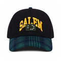 PLAID HAT GREEN