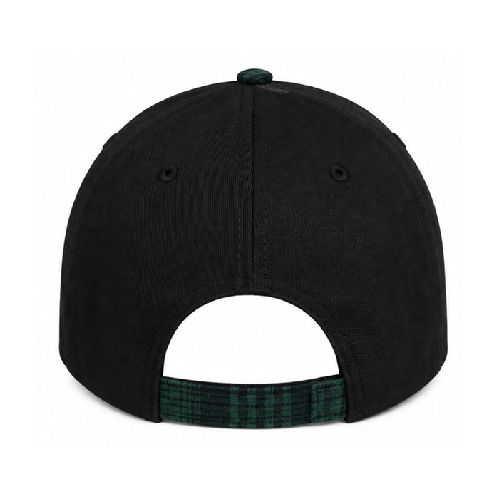 PLAID HAT GREEN