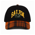 PLAID HAT ORANGE