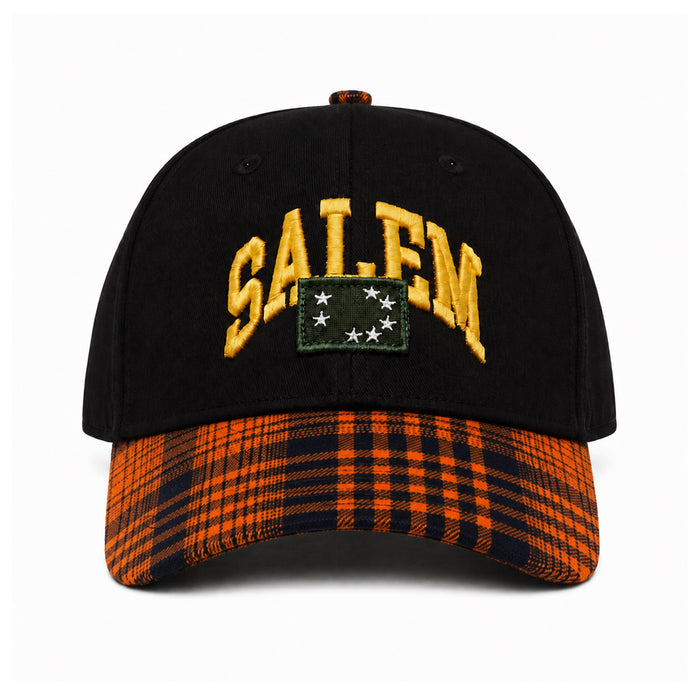 PLAID HAT ORANGE