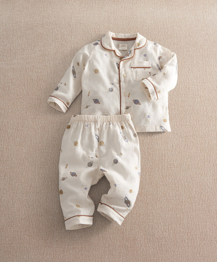 Mamas & Papas Pyjamas & Nightwear Planets Woven Pyjamas