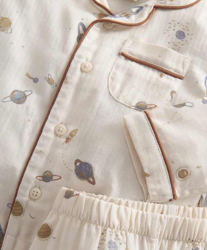 Mamas & Papas Pyjamas & Nightwear Planets Woven Pyjamas