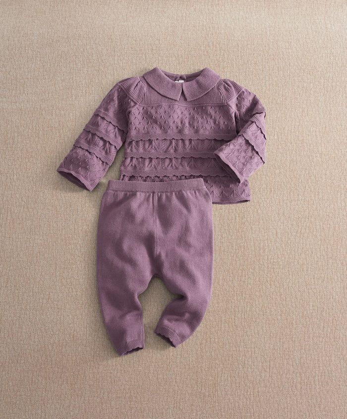 Mamas & Papas Outfits & Sets Plum Knit Set