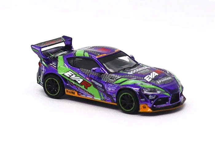 POP RACE 1:64 SINGER DLS TURBO NSX GT3 EVO22 EVA RT TEST TYPE-01 Diecast Model Car
