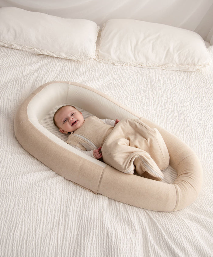 Purflo Dreampod Sleep Bags & Swaddling Purflo Swaddle to Sleep Bag 0-4 Months (2.5 Tog) - Sand