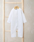 Mamas & Papas Rompers Quilted Romper - White