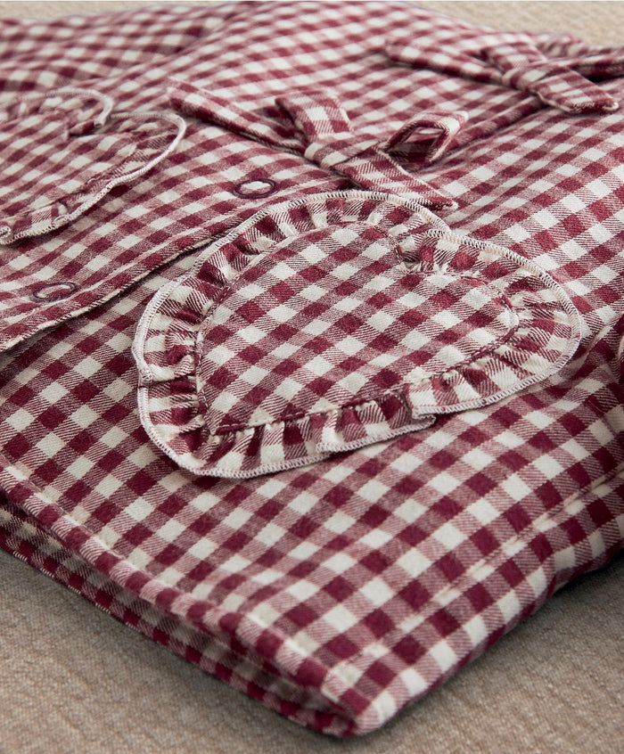 Mamas & Papas Jackets & Coats Red Gingham Jacket