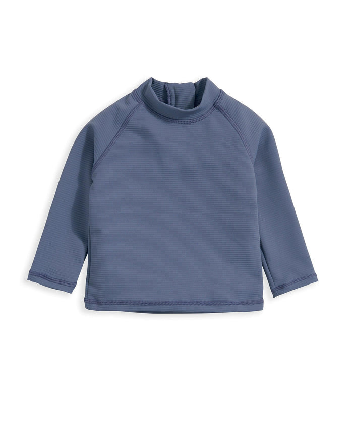 Mamas & Papas Tops & Shirts Ribbed Rash Top Swimwear - Blue