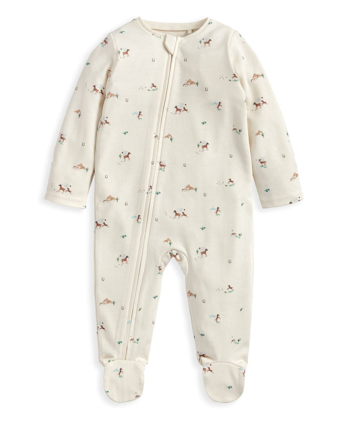 Mamas & Papas All-in-Ones & Bodysuits Rodeo Zip Sleepsuit