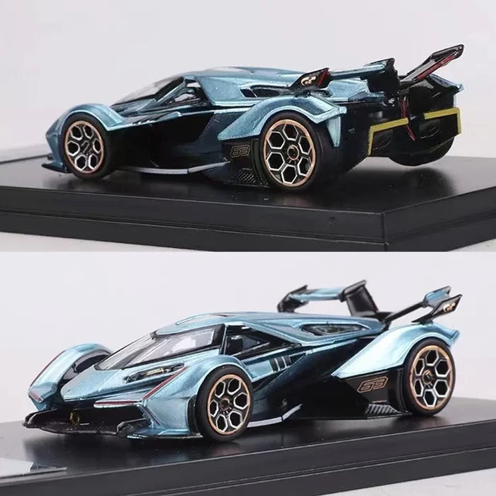 Rolman 1:64  V12 VGT Alloy miniature car toy display for children gifts
